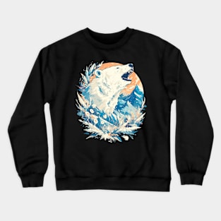 polar bear Crewneck Sweatshirt